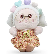 Мягкая игрушка "Кролик Lalafanfan", розовый