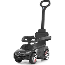 Детская Каталка-толокар (M 6253EL-2) музыка, свет, кожа, подстаканник, MP3, USB, BLUETOOTH
