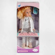Лялька A 663 D (24/2) "Модниця", аксесуари, 45 см, в коробці