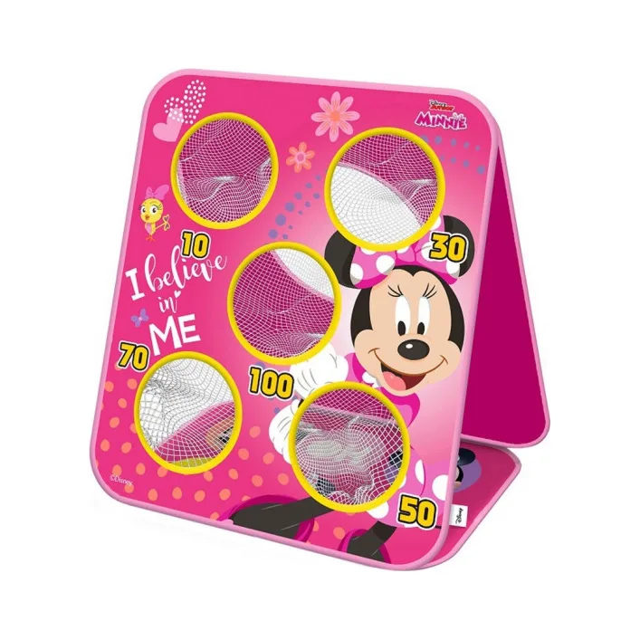 Детский игровой набор мишени "Минни Маус" Bambi LM1017, 6 мешочков