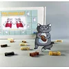 Деревянный игровой набор "Найди одинаковых котов"