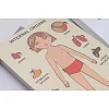 Пазлы обучающие "Internal Organs: Девочка"