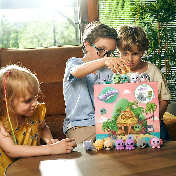 Игровой коллекционный набор Flockies - Тропический остров
