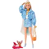 Кукла Barbie Экстра Блондинка с пучком на распущенных волосах 29 см (HHN08)