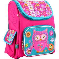 Рюкзак шкільний каркасний "1 Вересня" H-17 555100 Owl 34.5*28*13.5 (Кнц5101)