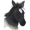 Мягкая игрушка Черный жеребец высота 40см, Hansa (6526)