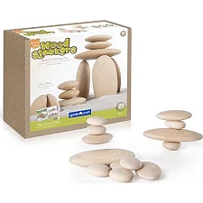 Деревянные блоки Guidecraft Natural Play Округлые камешки (G6771)