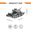 Колекційна модель-конструктор Metal Time World of Tanks танк Cruiser Mk III (MT064)