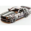Деревянный 3D конструктор "Muscle Car" Puz-00639 162 дет., белый цвет полиция р. модели 24*9*7 см PuzzleOk (Дер6394)