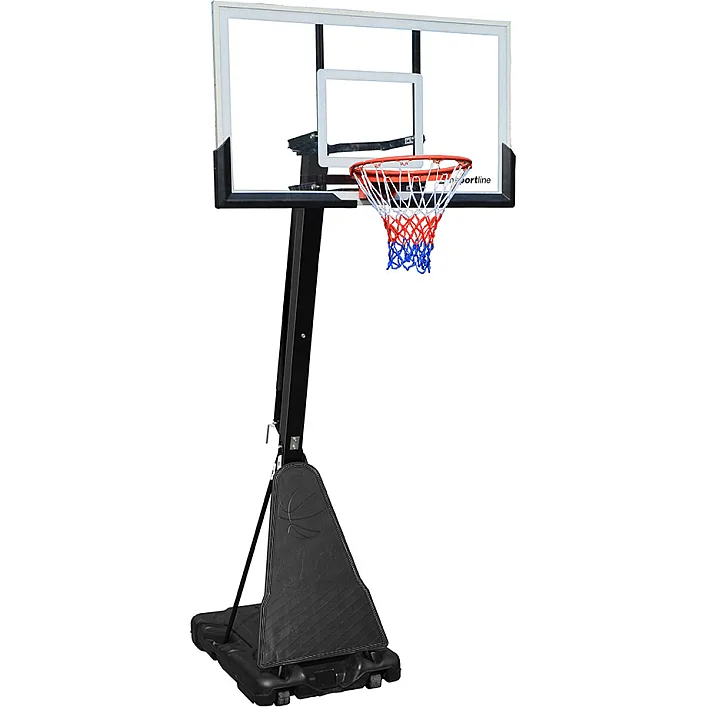 Стійка баскетбольна регульована inSPORTline Dunkster III 305 см, чорно-біла