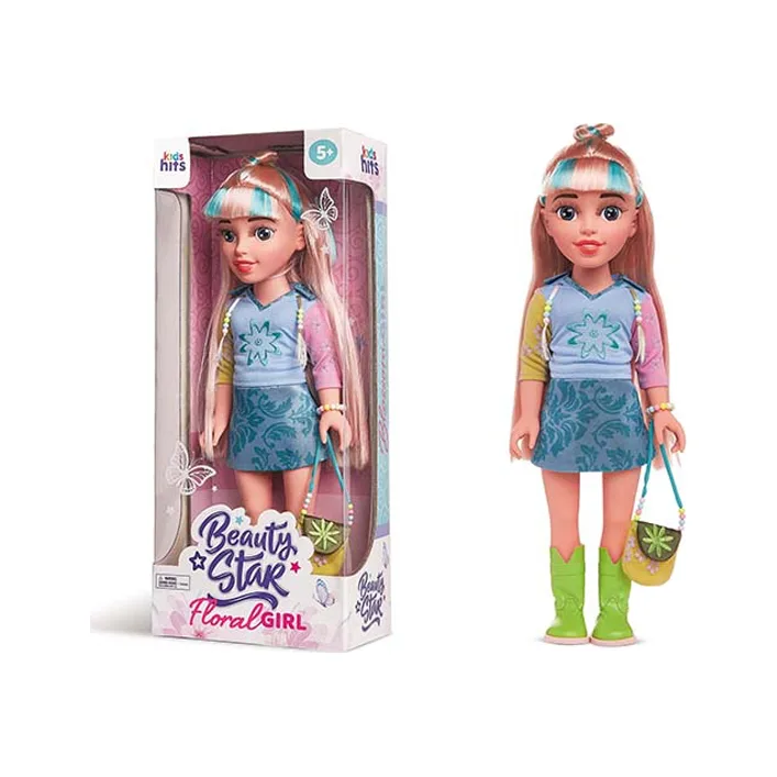 Кукла, KH35/001, Beauty Star Flowery Spring,Floral Girl, кукла 46 см в коробке р. 21*52*12см (Лял3500)