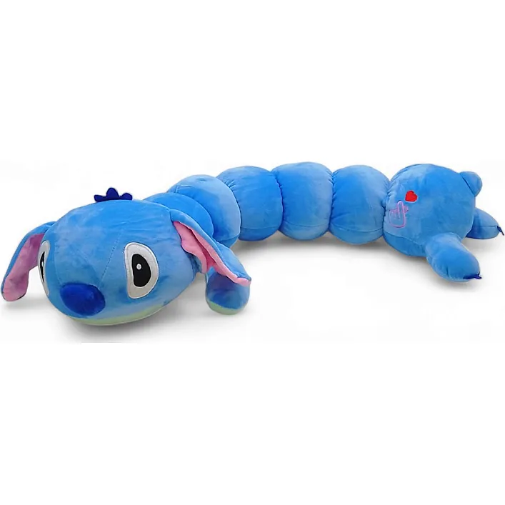 Мягкая игрушка "Стич - гусеница", 80 см