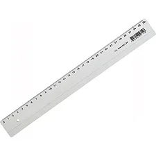 ЛИНИЙКА Buromax 30 см. прозрачная ВМ.5829-30 (Кнц5829)