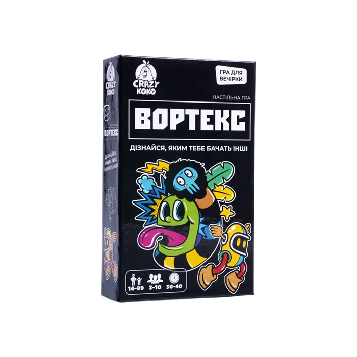 Гра настільна, розважальна. Вортекс VT5903-01 (укр) Vladi Toys (Нас6754)