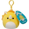 М'яка іграшка на кліпсі SQUISHMALLOWS – ТРИЦЕРАТОПС (9 cm)