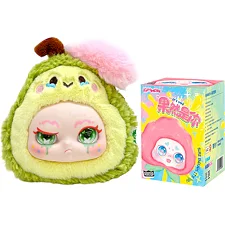 Коллекционная мягкая игрушка с кольцом "Забавные фрукты" POP TOP 556101 в ассортименте