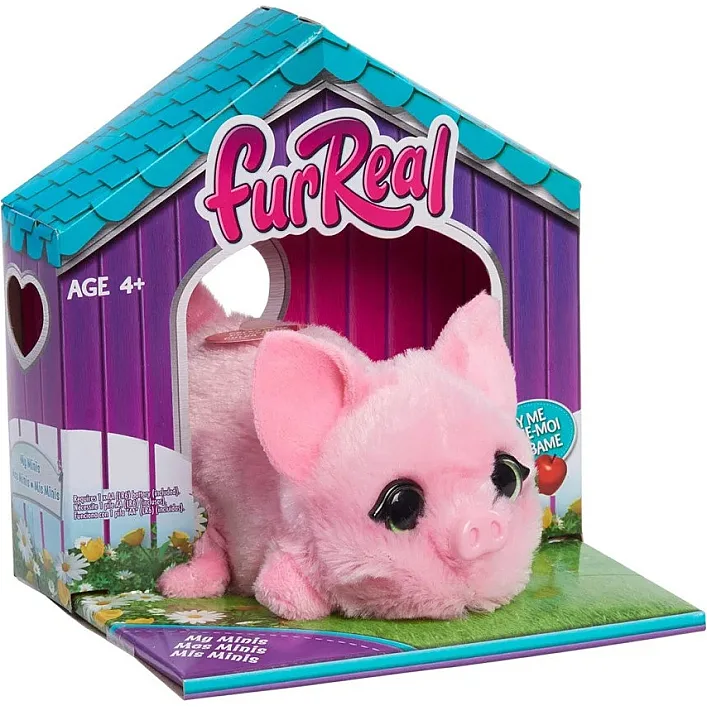 Интерактивная мягкая игрушка FURREAL серии «My Minis» - 28063 МАЛЕНЬКИЙ ПОРОСЬ (Мяк9652)
