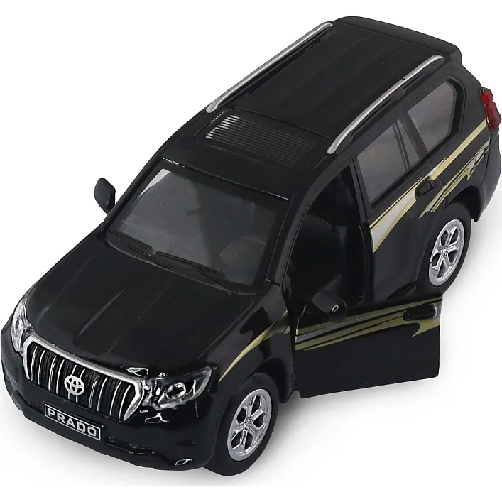 Автомодель – TOYOTA PRADO (черный) KM6189D (Маш5324)