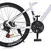Велосипед SKD75 MTB 2605-2, 26 дюймов, стальная рама 16 Sunrun 24SP белый