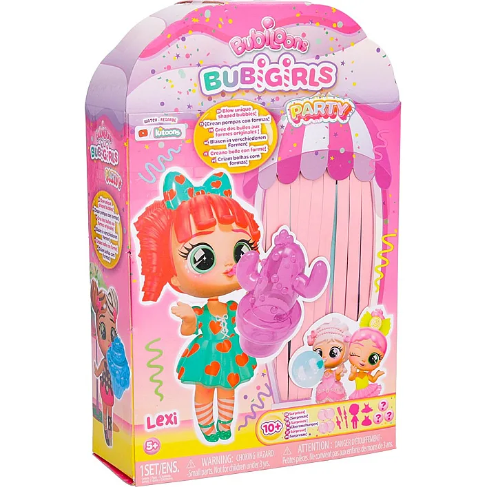 Игровой набор с куклой Bubiloons – Малышка Баби Лекси