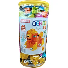 Детский конструктор „ДЕНДИ”- 3 71306, 126 деталей
