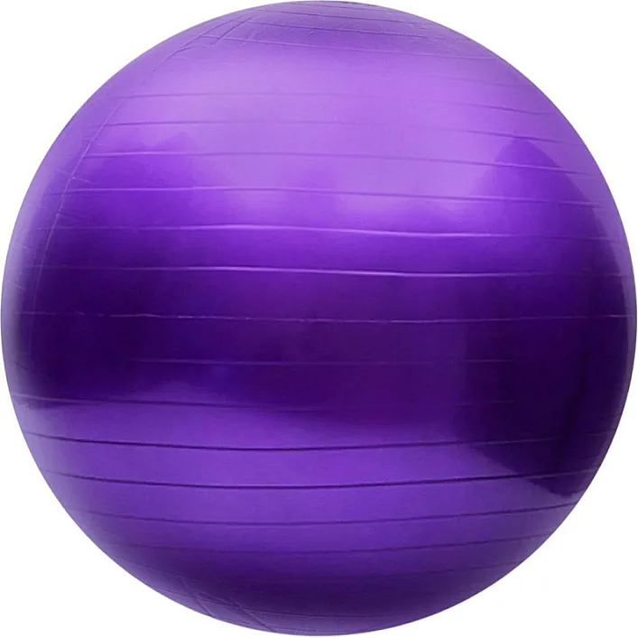 Мяч для фитнеса B6580(Violet) 65 см, фиолетовый