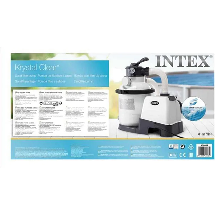 Пісочний фільтр-насос Intex 26644, 4500 л/год