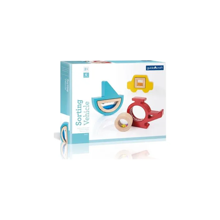 Деревянный сортер Guidecraft Manipulatives Транспорт (G6741)