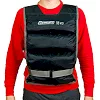 Обважнювальний жилет EasyFit EF-VST-18 чорний, 18 кг