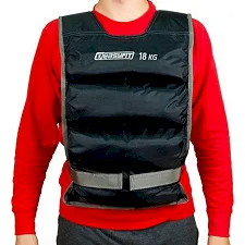 Жилет утяжелительный EasyFit EF-VST-18 черный, 18 кг
