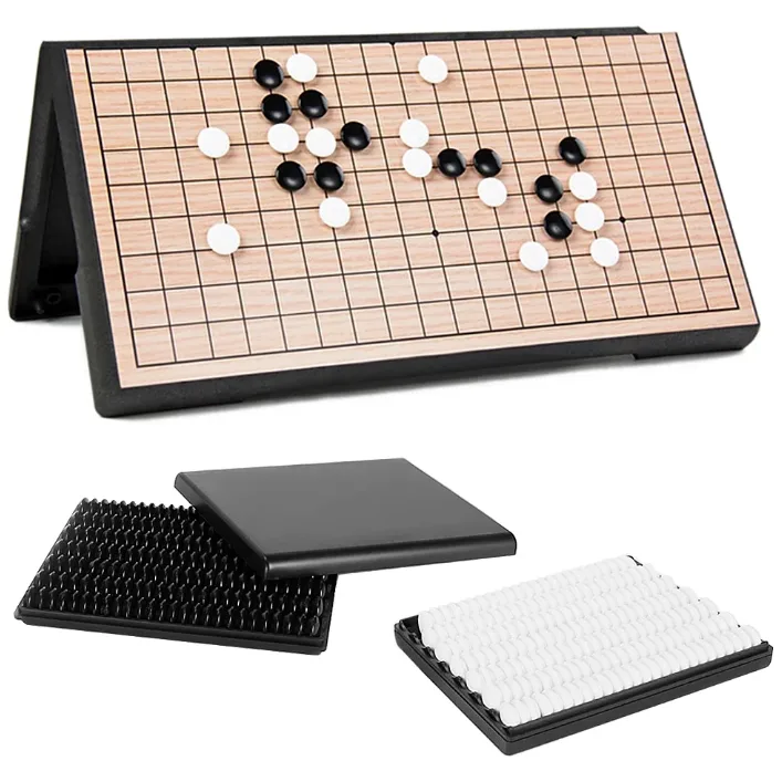 Настольная игра "Go Game" 3215GG 2 цвета фишек, игровая доска 32х32 см