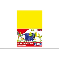 Набор цветной бумаги односторонней 1 Сентября А4 10 л. 953918 (Кнц3915)