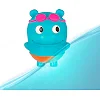 Игрушка для ванны - Бегемотик Плюх