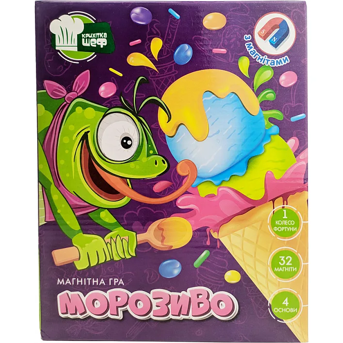 Детская магнитная игра "Мороженое" VT2310-05 на укр. языке