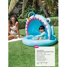 Intex Басейн дитячий надувний 58419 NP (6) 102x94 см, об`єм 45 л, вік: до 3х років