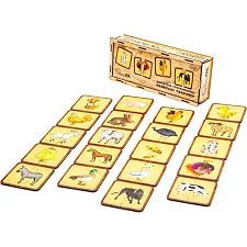 Деревянная головоломка "Домашние животные" Puz-37351 PuzzleOk (Дер3537)