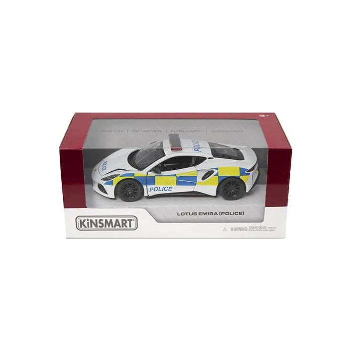Машинка металлическая Kinsmart "Lotus Emire" Police