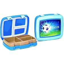 Детский Ланч-бокс "Soccer" 01550/02 крышка на защелках