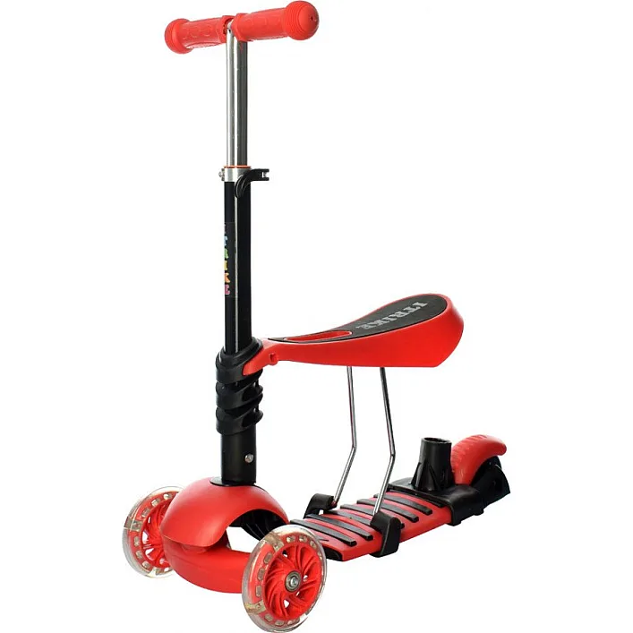 УЦЕНКА!!! Детский самокат JR 3-026-K(Red)-UC MAXI колеса со светом