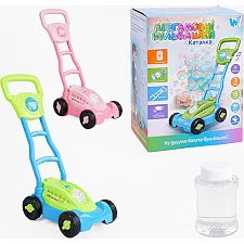 Каталка &ldquo;Неугомонные пузыри&rdquo; 538 / 98235 (18) "WToys", 2 цвета, подсветка, пискавка, бутылка с раствором, в коробке, ВЫДАЕТСЯ ТОЛЬКО МИКС ВИДОВ