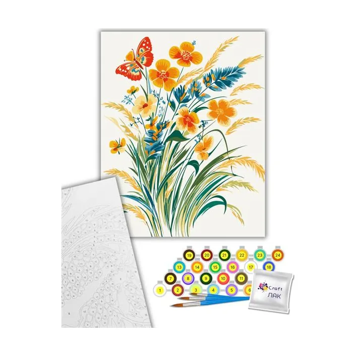 Картина по номерам ArtCraft Палитра лета 40х50 см (13148-AC)