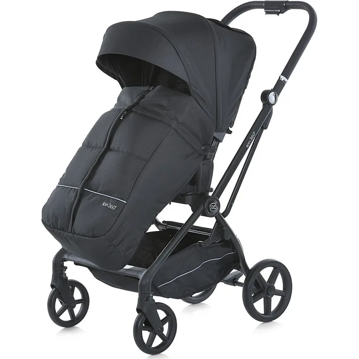 Коляска детская прогулочная SPIN 360 ME 1138 Black
