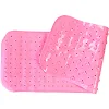 Коврик в ванную комнату на присосках MGZ-0901(Soft-Pink) 35х95 см