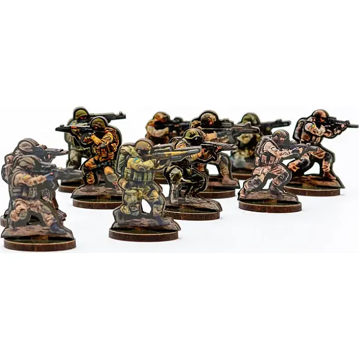 Набор фигурок из дерева "Солдатики" Puz-22933 PuzzleOk (Дер2933)