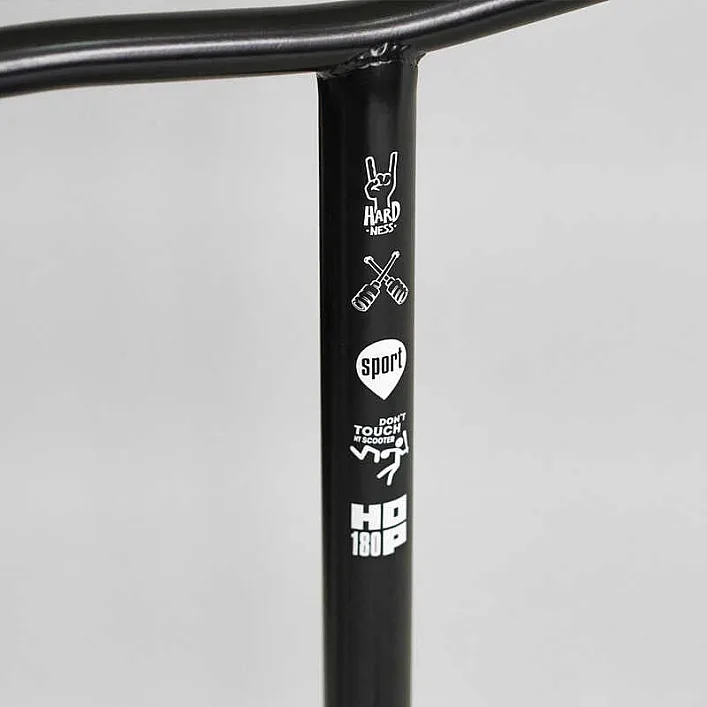Самокат трюковый N- 16180 "Best Scooter" (2) "HOP", HIC-система, ПЕГИ, алюминиевый диск и дека, колёса PU, d=120мм, ширина руля 58 см