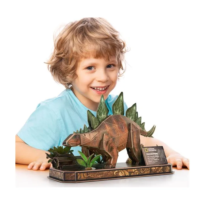 3D пазл CubicFun National Geographic Dino Стегозавр (DS1054h)