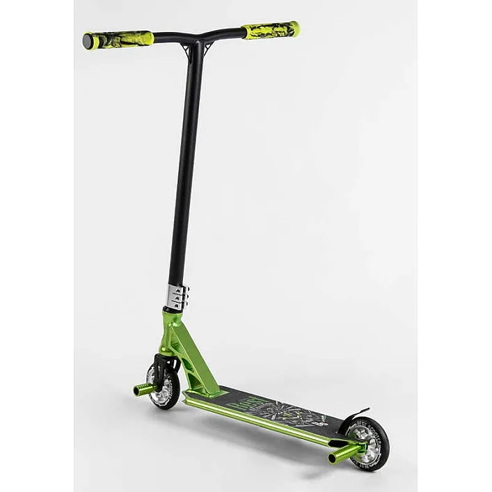 Самокат трюковый 53442 Best Scooter (4) HIC-система, ПЕГИ, алюминиевый диск и дека, АНОДИРОВАННАЯ ПОКРАСКА, колёса PU, d=110мм, ширина руля - 60 см