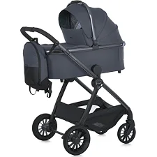 Детская универсальная коляска 2 в 1 RIVIERA ME 1183 Asphalt Gray