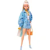 Кукла Barbie Экстра Блондинка с пучком на распущенных волосах 29 см (HHN08)