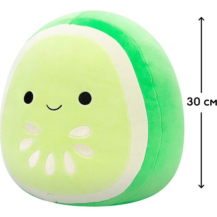 М'яка іграшка SQUISHMALLOWS – ОГІРОК КАРМАЙКЛ (30 cm)